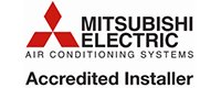 Mitsuibishi Accredited Installer